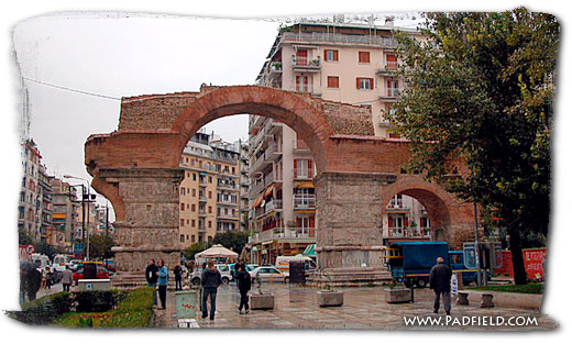 Arch Of Galerius At Thessalonica