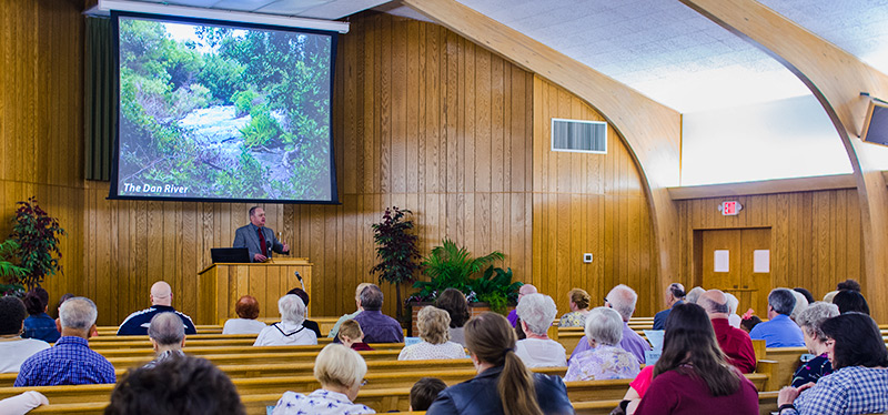 Preaching at the Zion Church of Christ