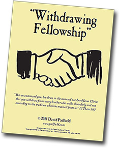 withdrawing fellowship